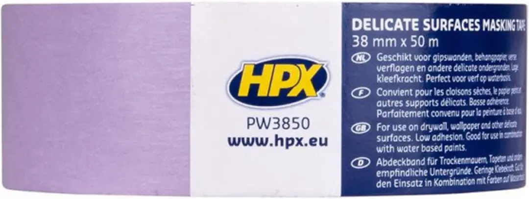 HPX Masking 4800 Delicate Surfaces - Paars 36mm x 50m