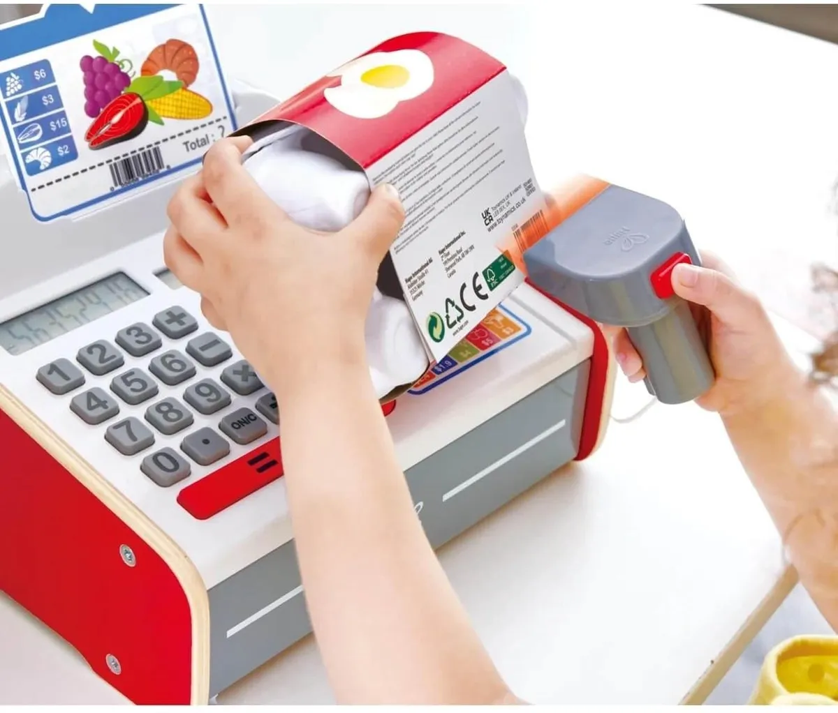 Hape Piep en Koop Kassa - Veelkleurig
