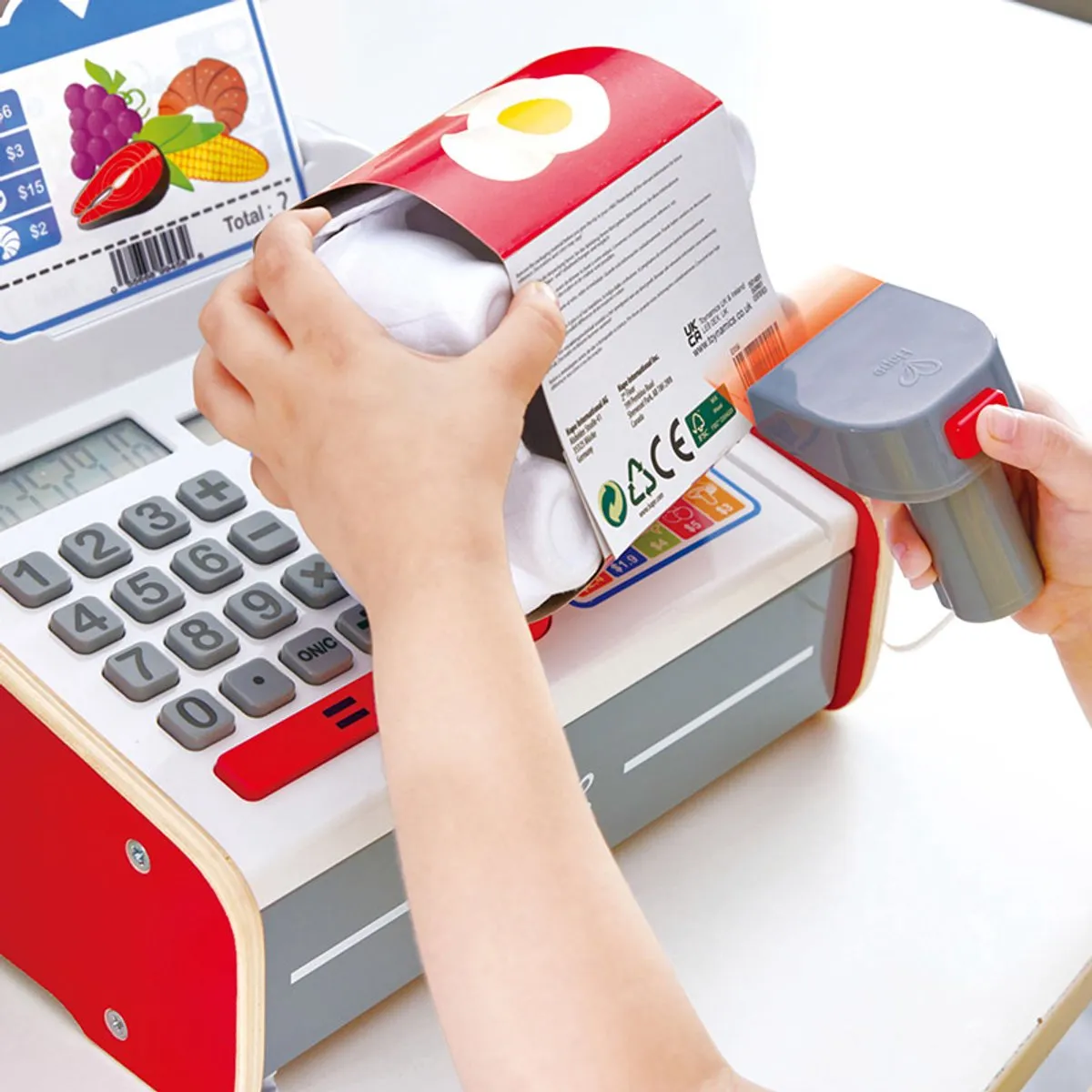 Hape Piep en Koop Kassa - Veelkleurig