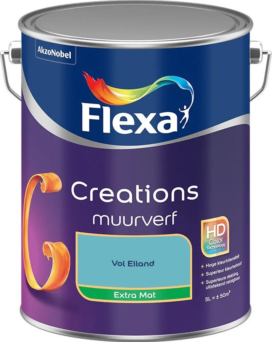 Flexa Creations Muurverf Extra Mat Vol Eiland
