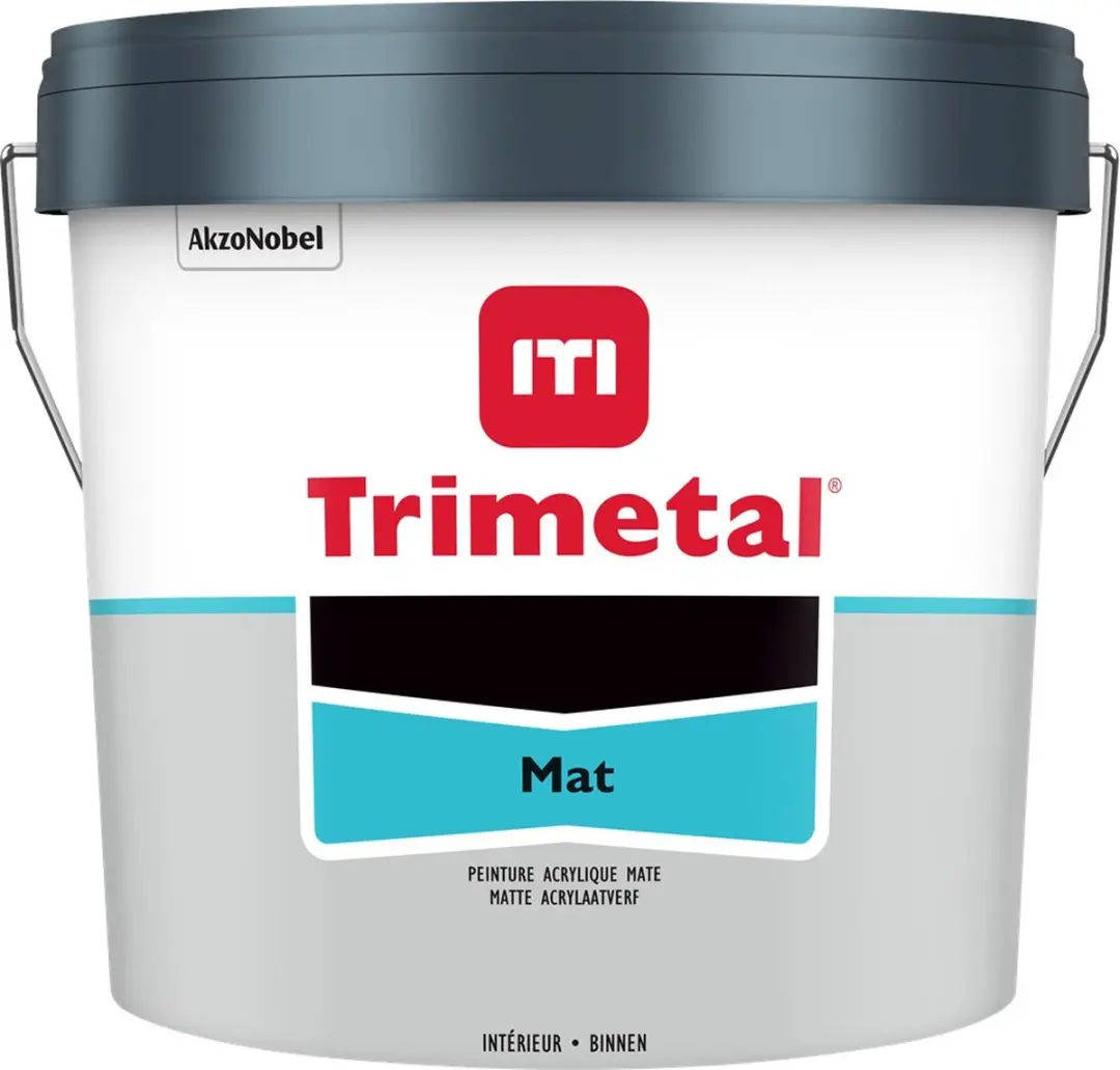 Trimetal Mat Wit Afwerkingslaag 2,5L