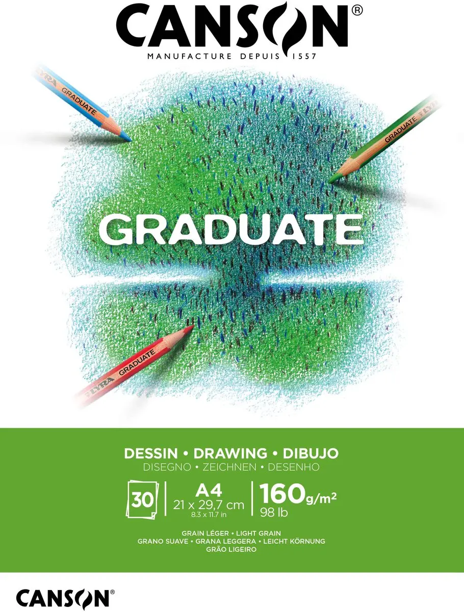 Canson Graduate Tekenpapier 160g A4