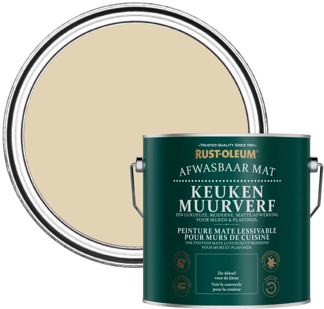 Rust-Oleum Keuken Muurverf Sandhaven 2,5L