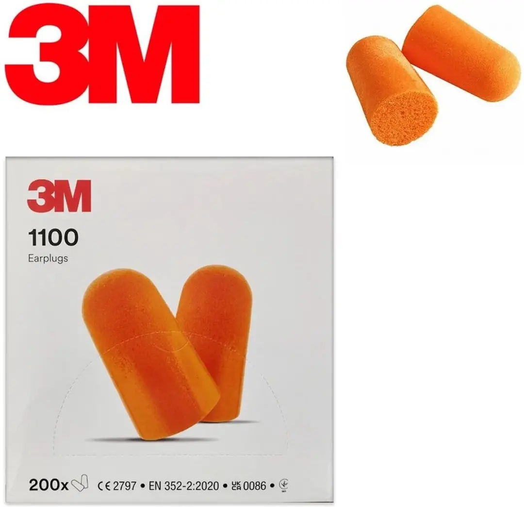 3M 1100 Oordoppen 200 Stuks