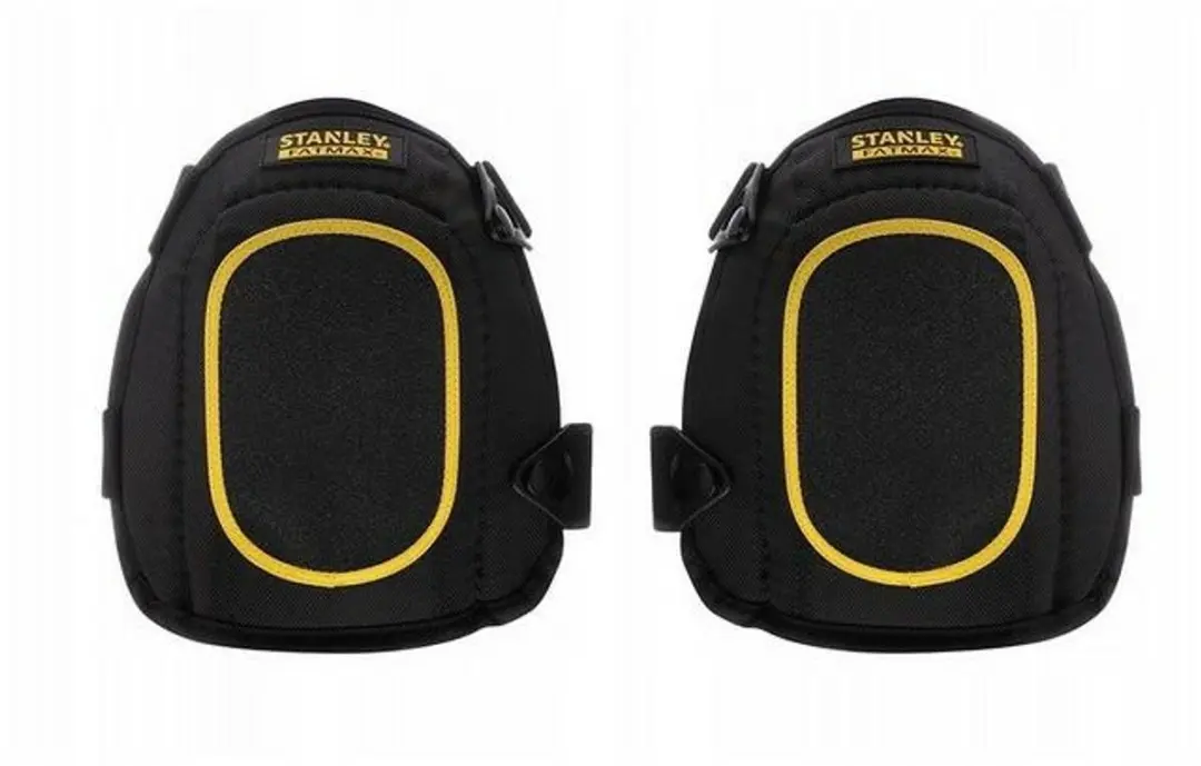 Stanley FatMax Kniebeschermers Soft - One Size - Zwart/Geel - afbeelding 6 van 6