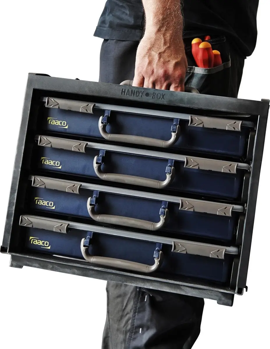Raaco Profi Service Case 136204 Leeg - Blauw - afbeelding 6 van 6
