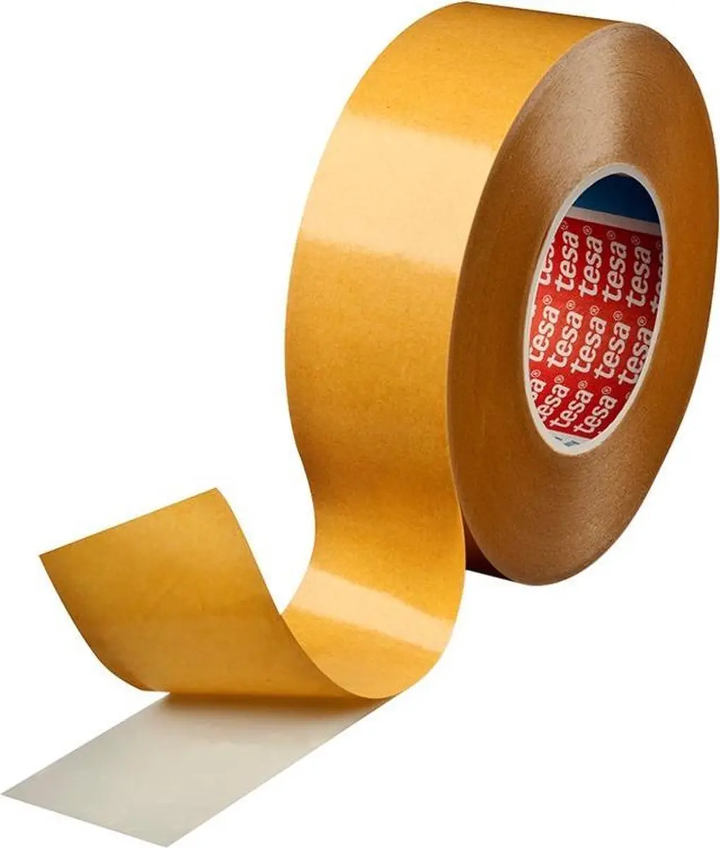 Tesa 64620 Dubbelzijdig Transparant Filmtape 50mm x 10m