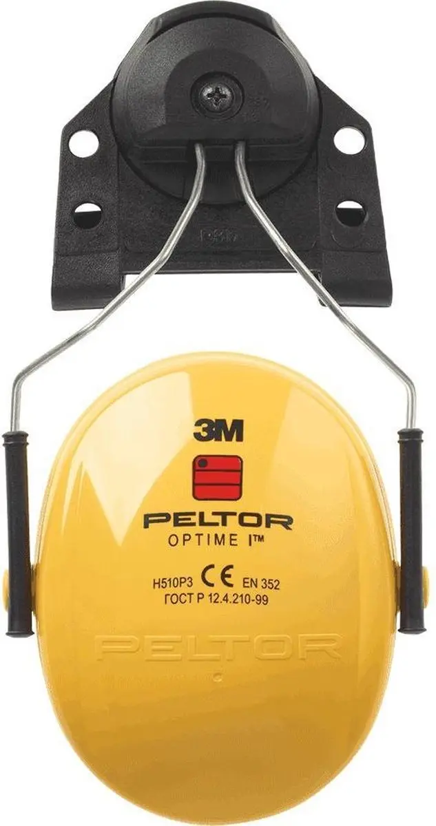3M Peltor Optime I H510B Oorkappen - Geel/Zwart