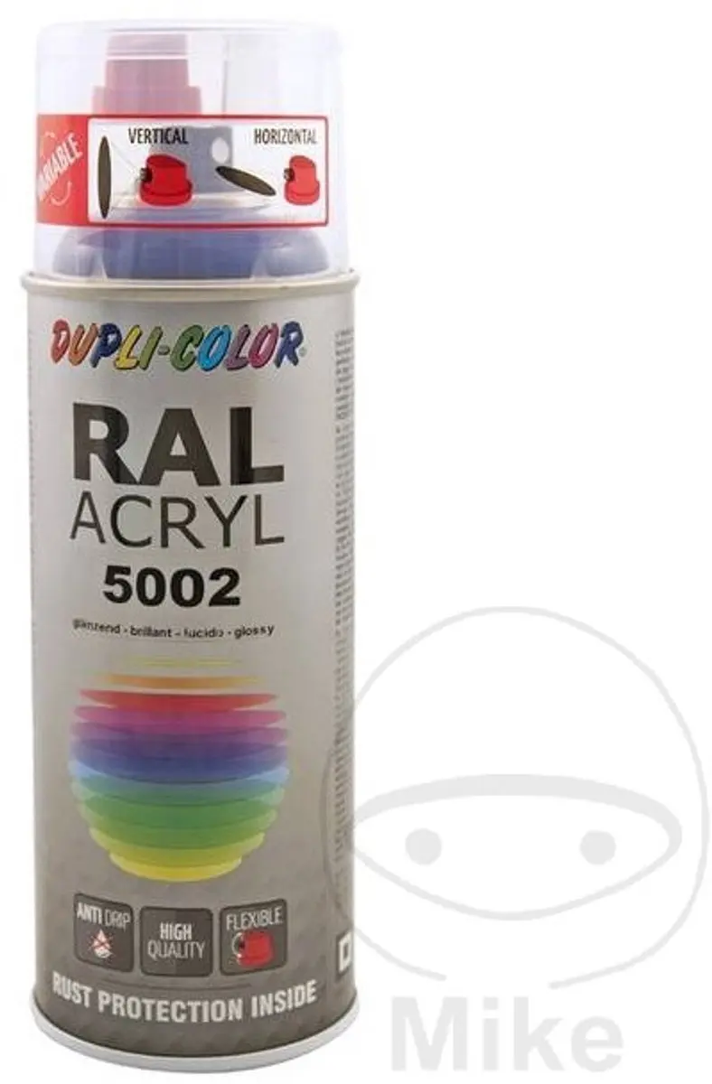 Dupli-Color Spuitbus Acryl Mat RAL 9005 Grijs 0.40l