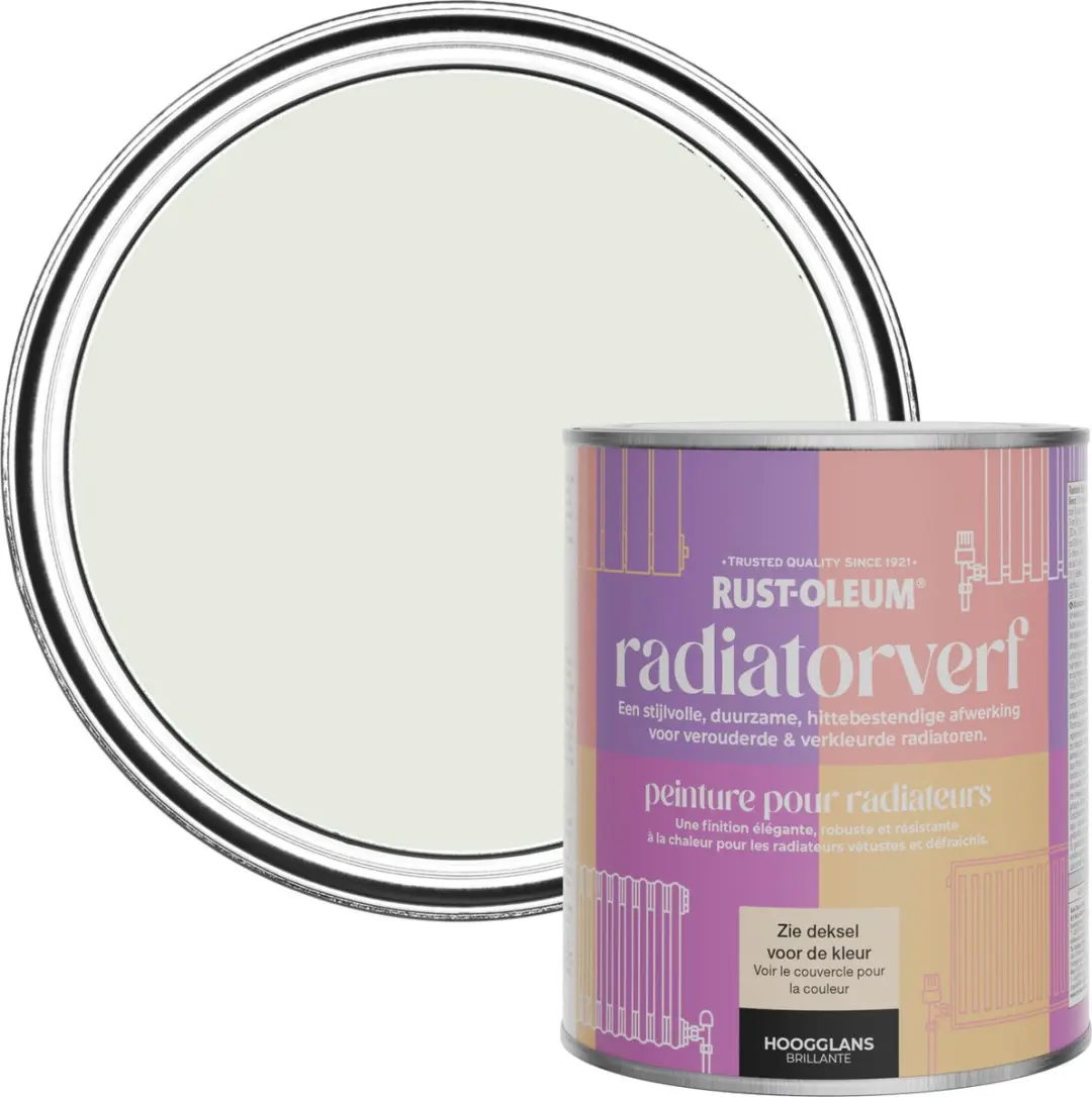 Rust-Oleum Groen Radiatorverf Hoogglans 750ml