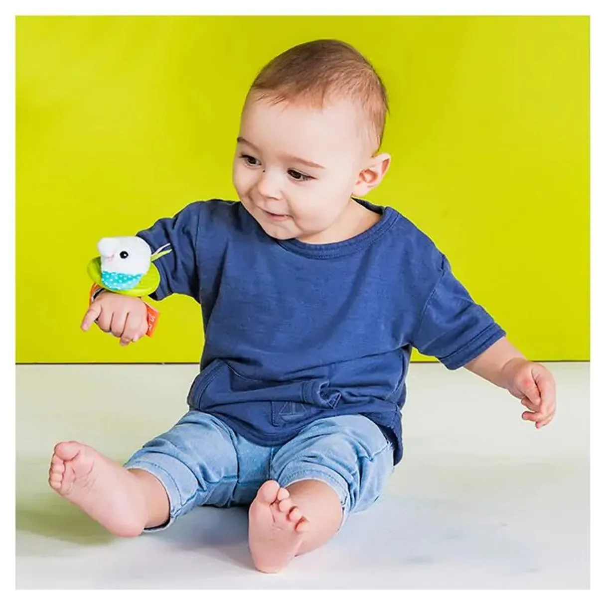 Bright Starts Armband Rammelaar met Bijtring - Multicolor - 2 Stuks