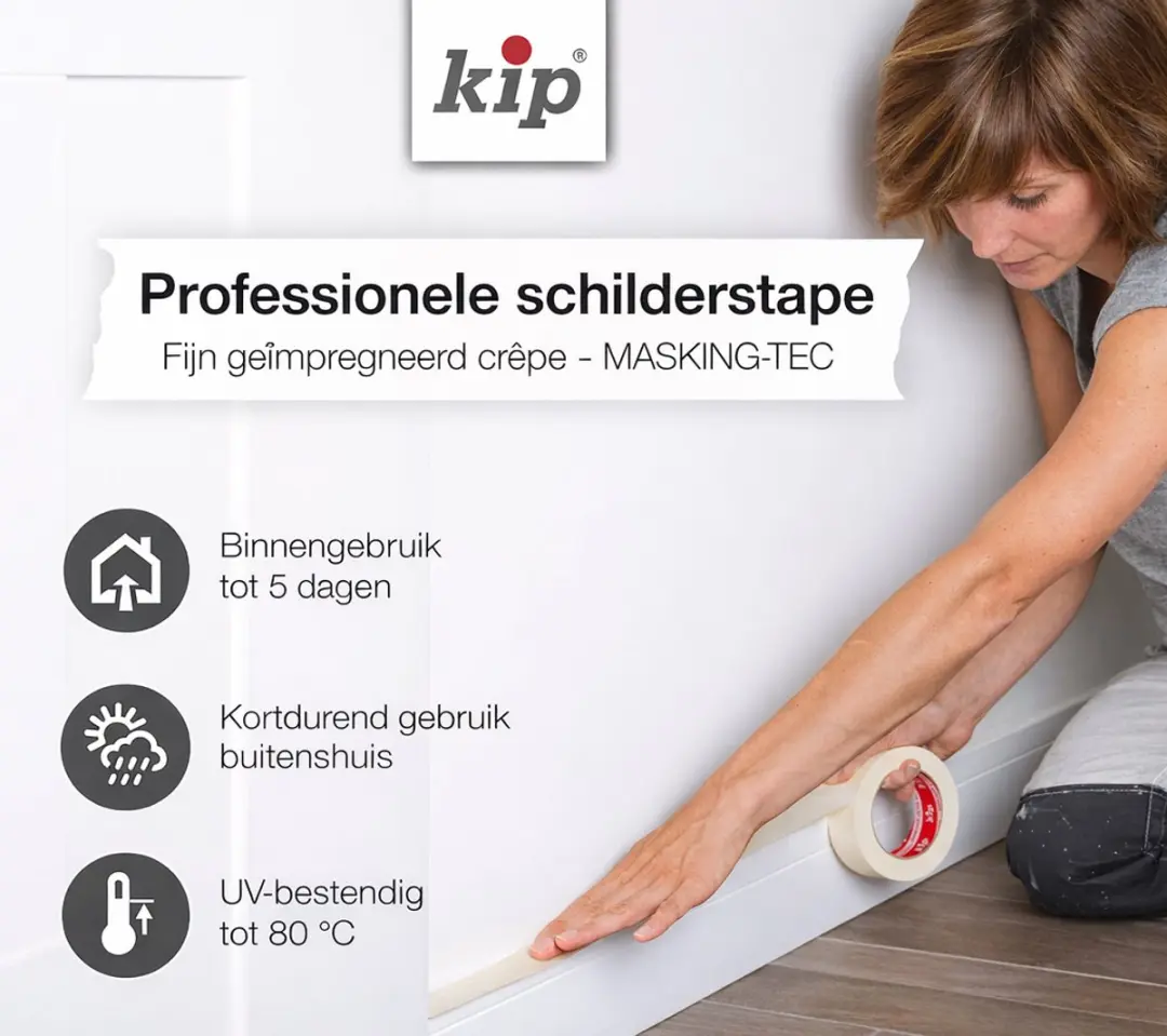 Kip Masking Tape 48mm - Wit