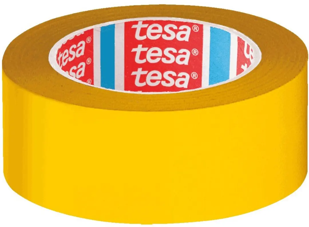 Tesa Premium 04169-00058-93 Markeringstape - Geel 33m x 50mm