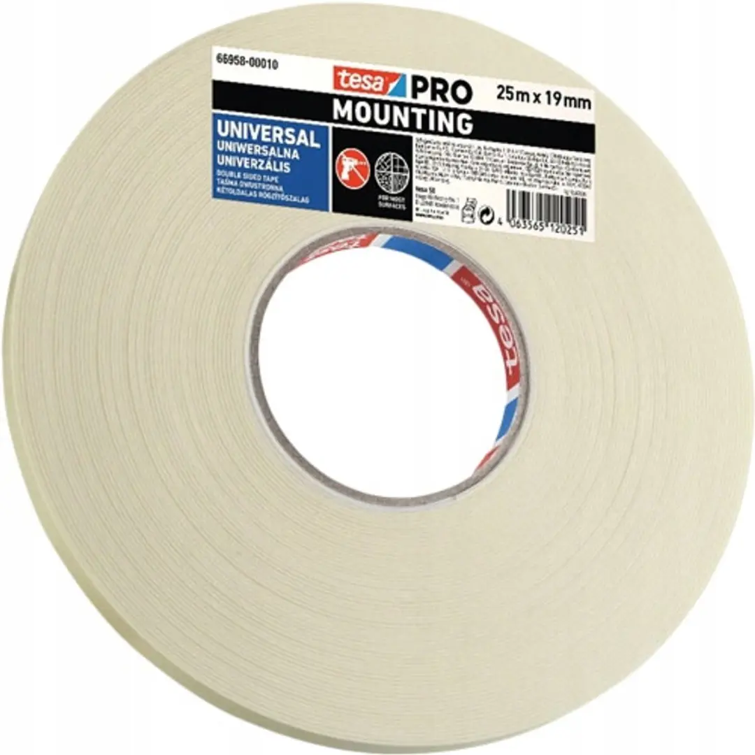 Tesa PRO Montagetape 19mm x 25m