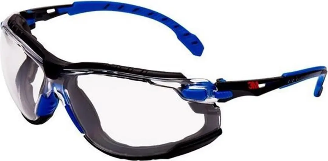 3M Solus S1101KIT Veiligheidsbril - Blauw/Zwart