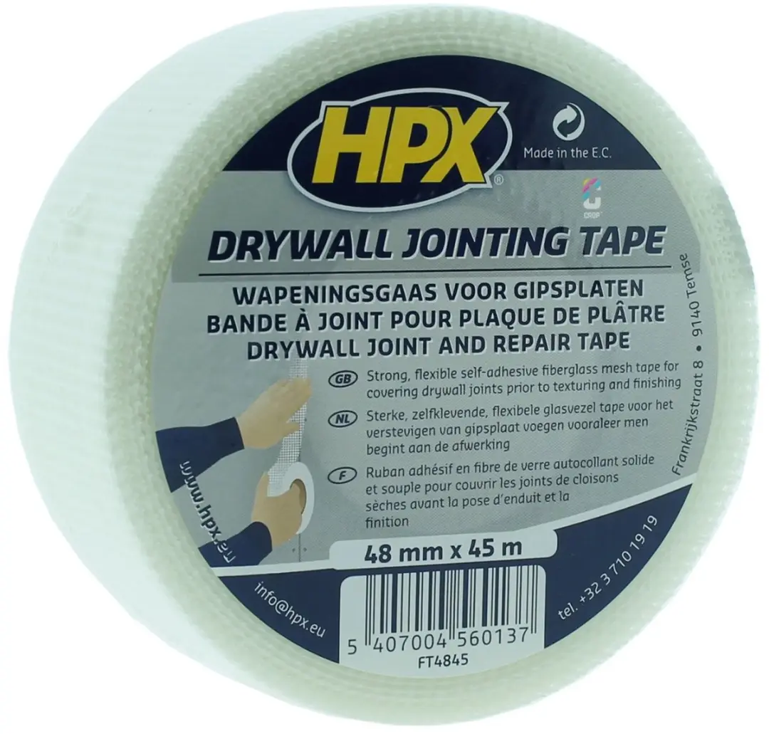 HPX Wapeningsgaas voor gipsplaten 48mm x 45m