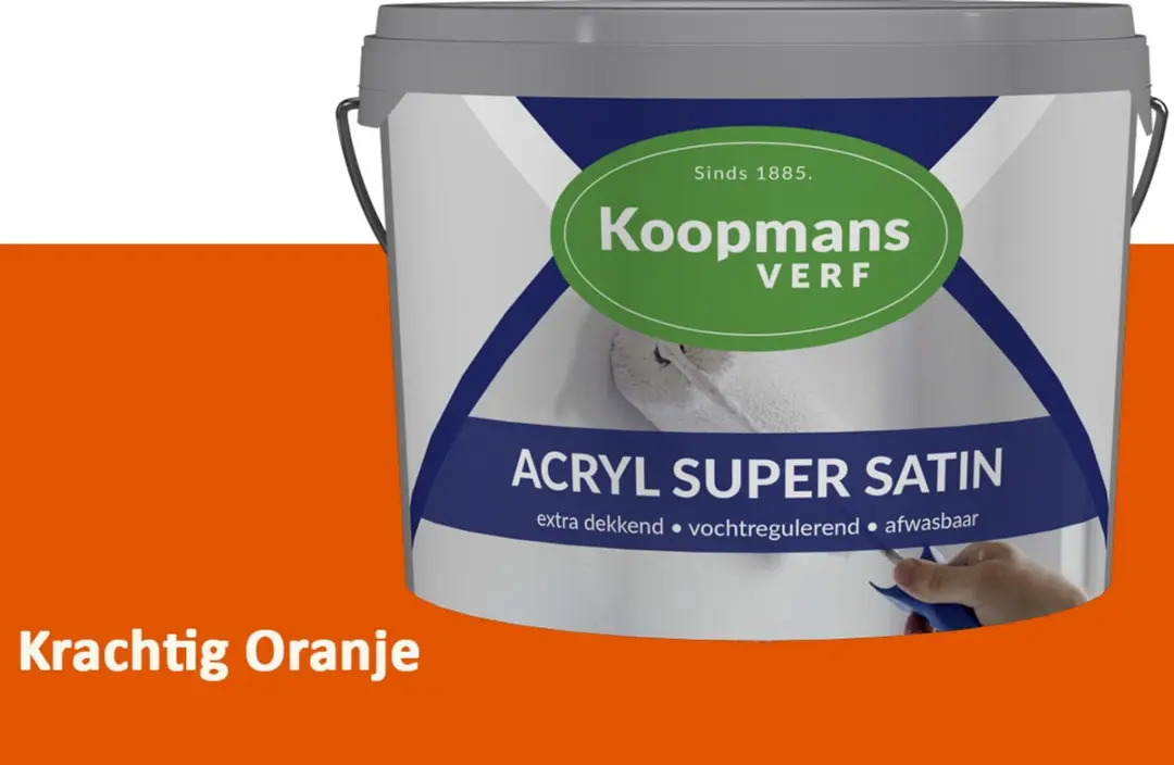 Koopmans Acryl Super Satin Muurverf 10L