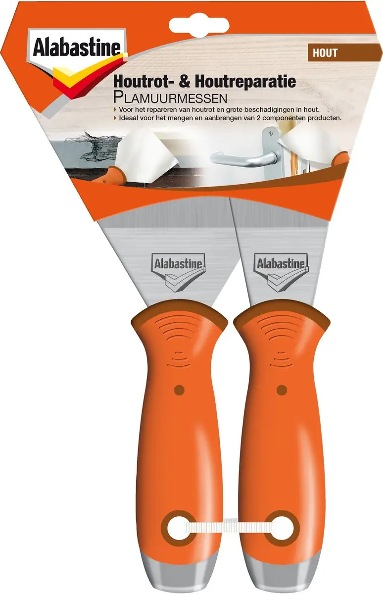 Alabastine Houtrot- & Houtreparatie Plamuurmes 15cm