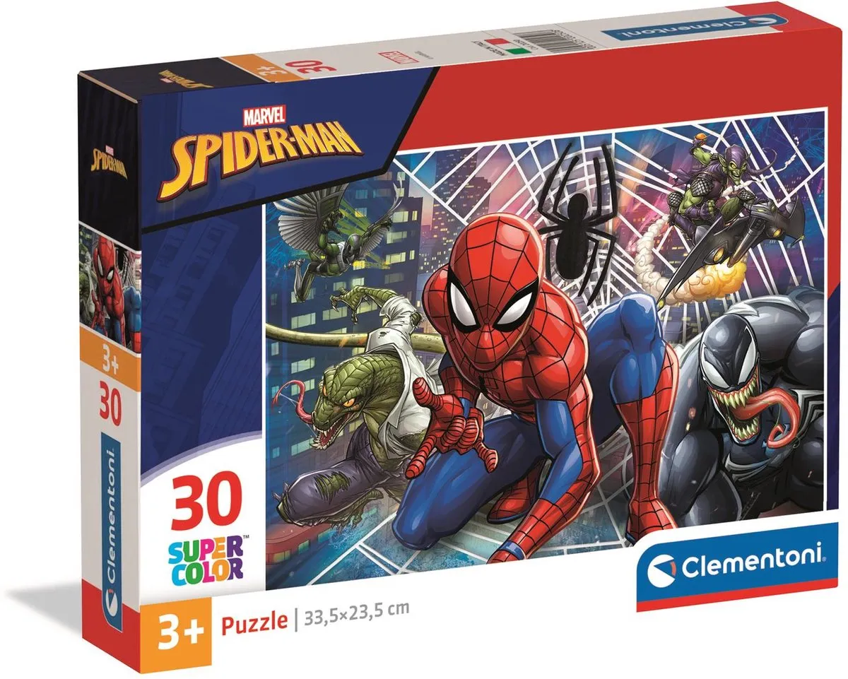 Clementoni Spider-Man Kinderpuzzel 30 Stuks