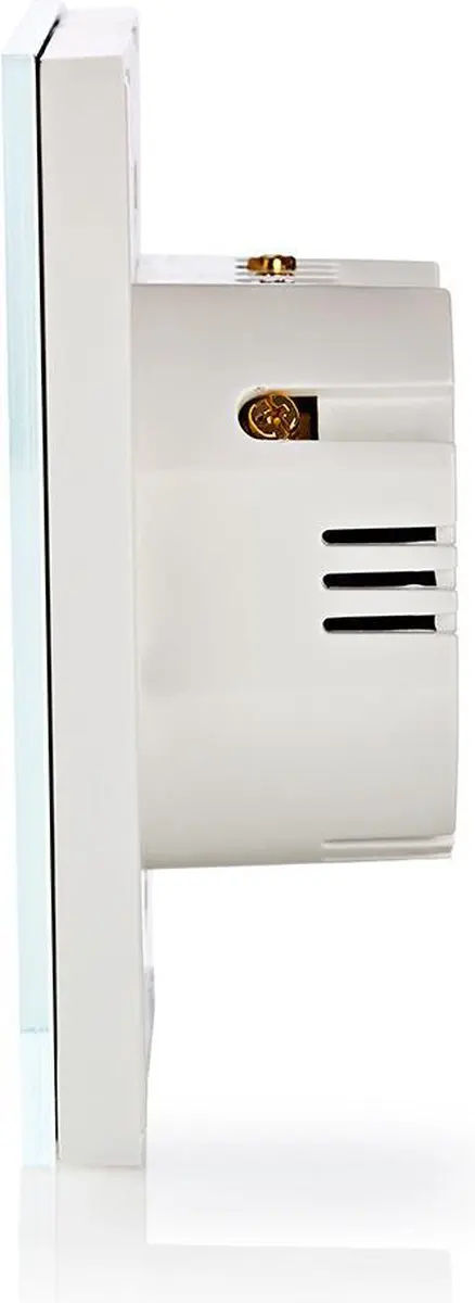 Nedis SmartLife Wandschakelaar 300W - Glas Wit