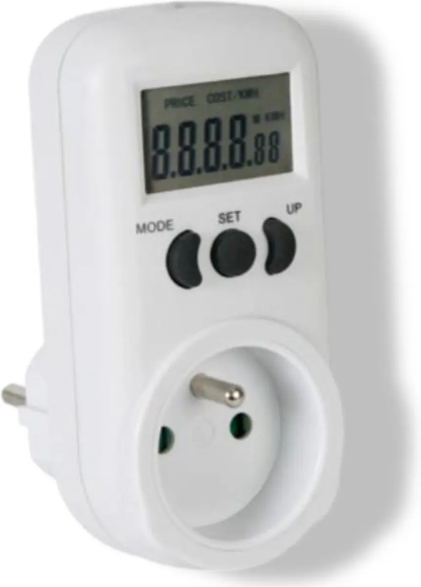 Perel Energiemeter 3600W - 230V 16A - Wit