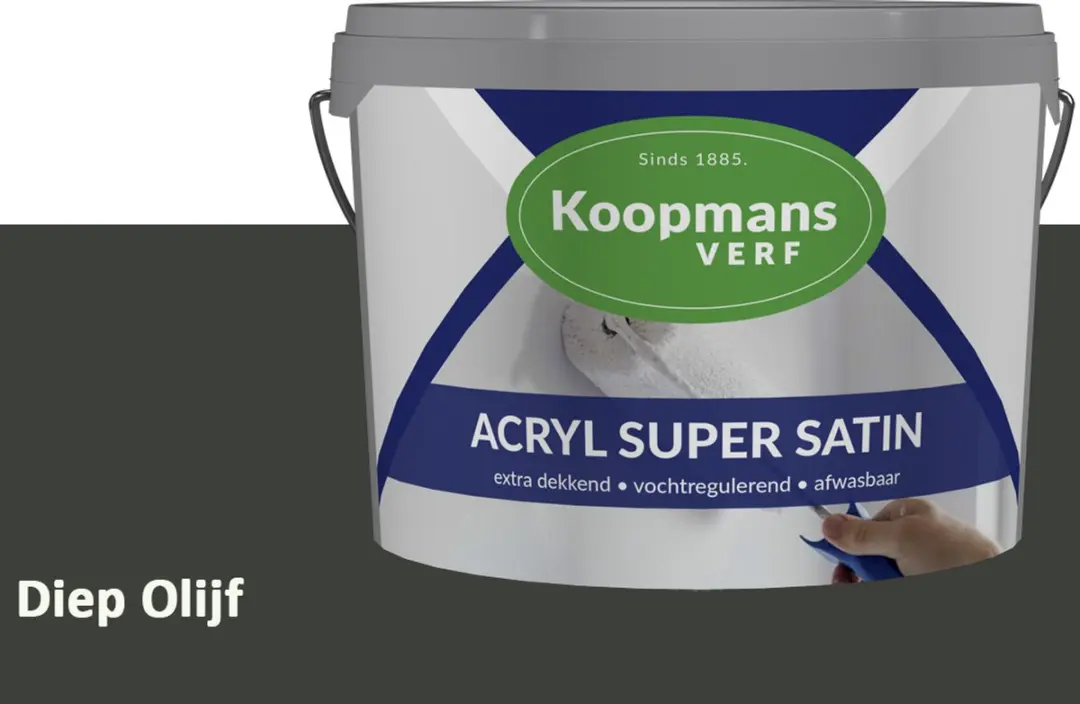 Koopmans Acryl Super Satin Zijdeglans Muurverf 2,5L