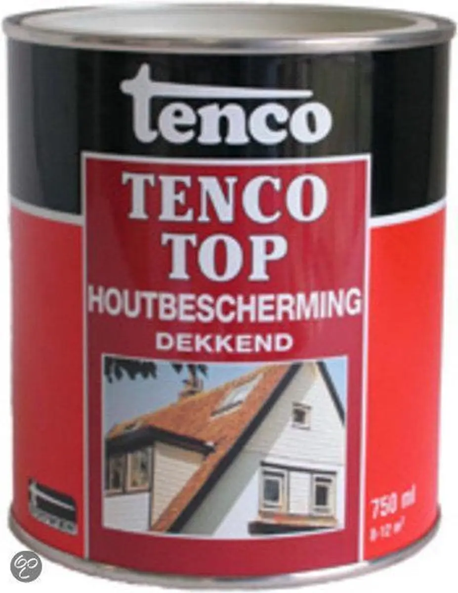 Tenco Tencotop Dekkend Houtbescherming Middengroen 750ml
