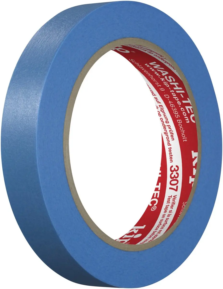 Kip 3307 Smooth-Tec Afplaktape Blauw 18mmx50m