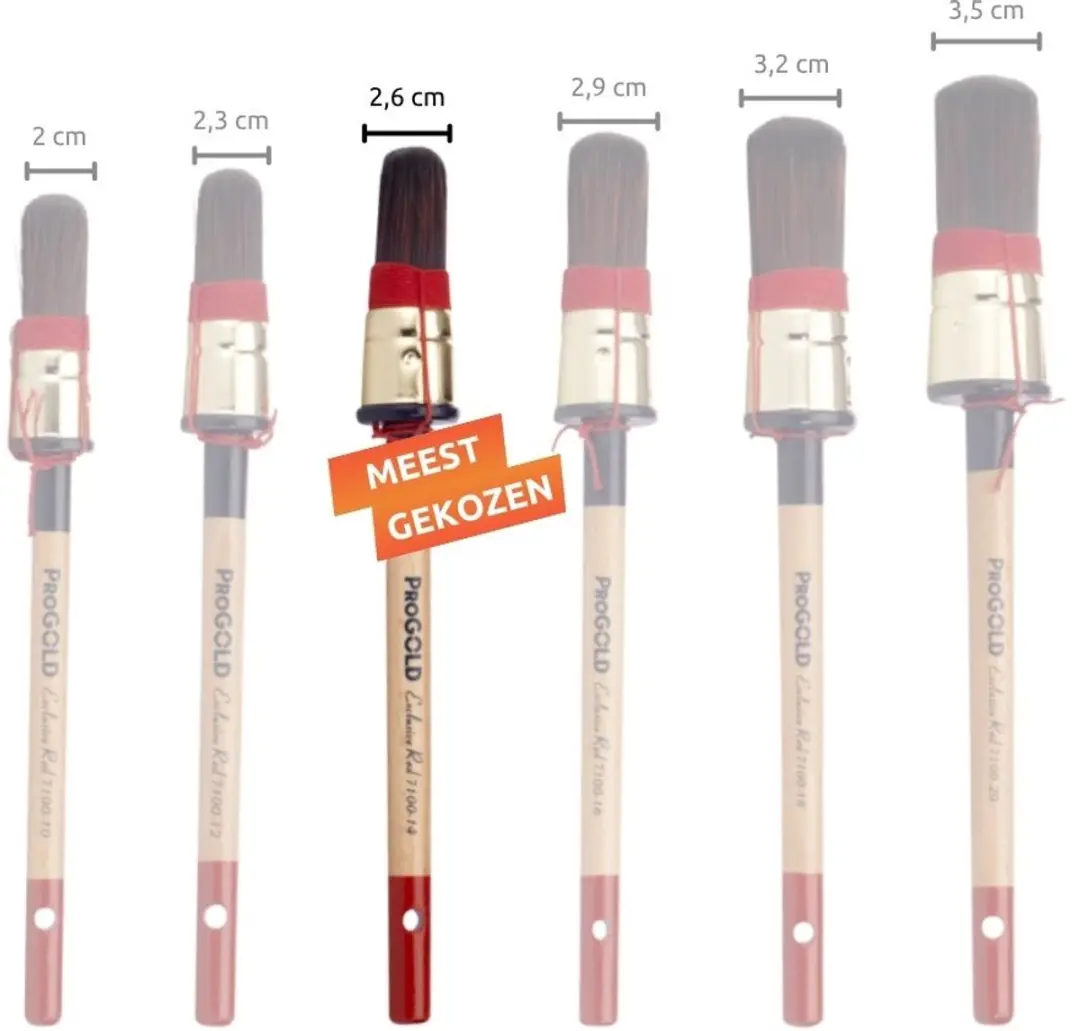 ProGold 7100-14 P.P. Kwast Exclusive Rood