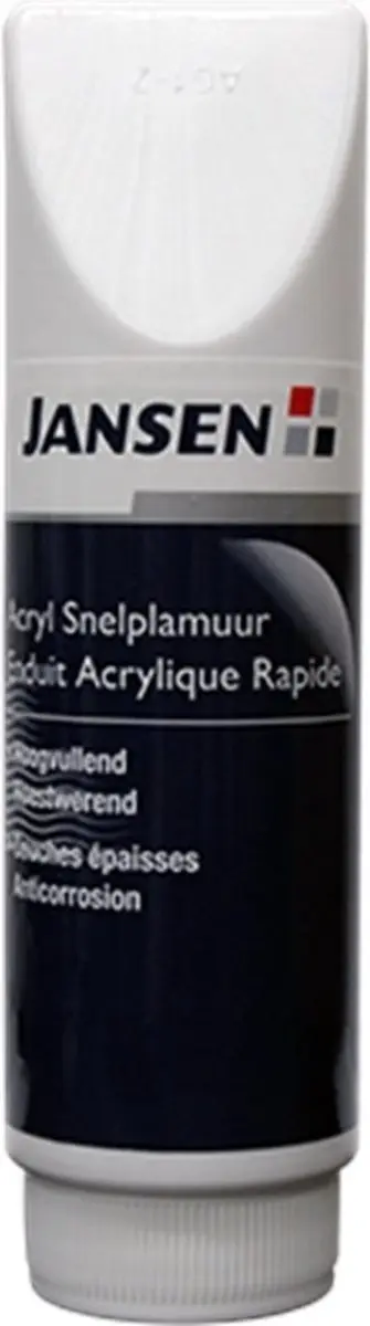 Jansen Acryl Snelplamuur 400g - Wit