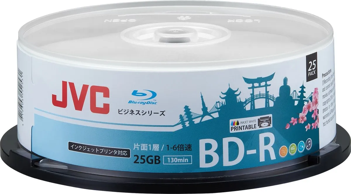 JVC BD-R 25GB White Printable