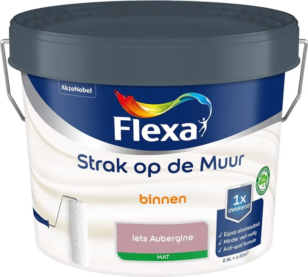 Flexa Strak op de Muur Binnen Mat Mengverf 2,5L
