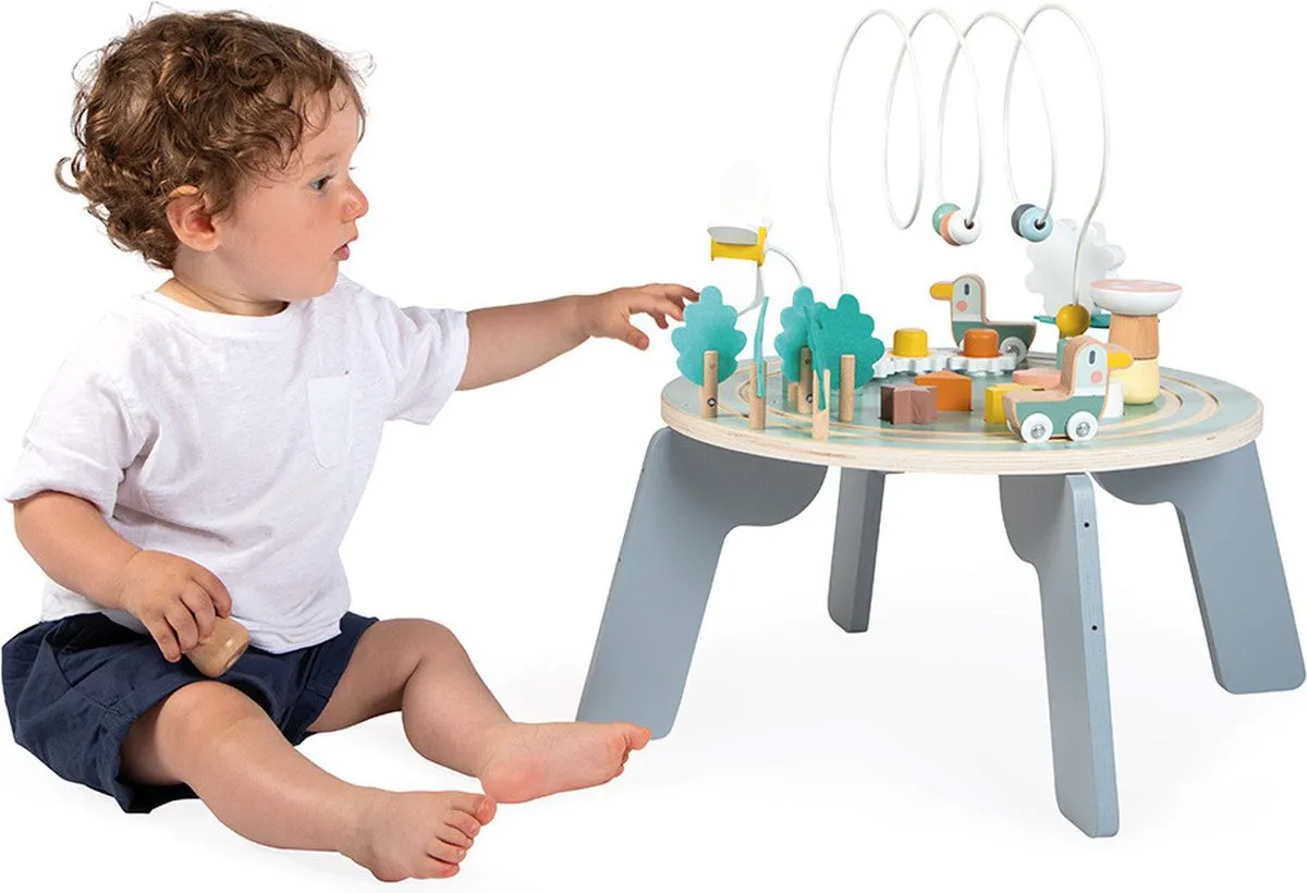Janod Sweet Cocoon Activiteitentafel Tuin - Multicolor - afbeelding 6 van 6