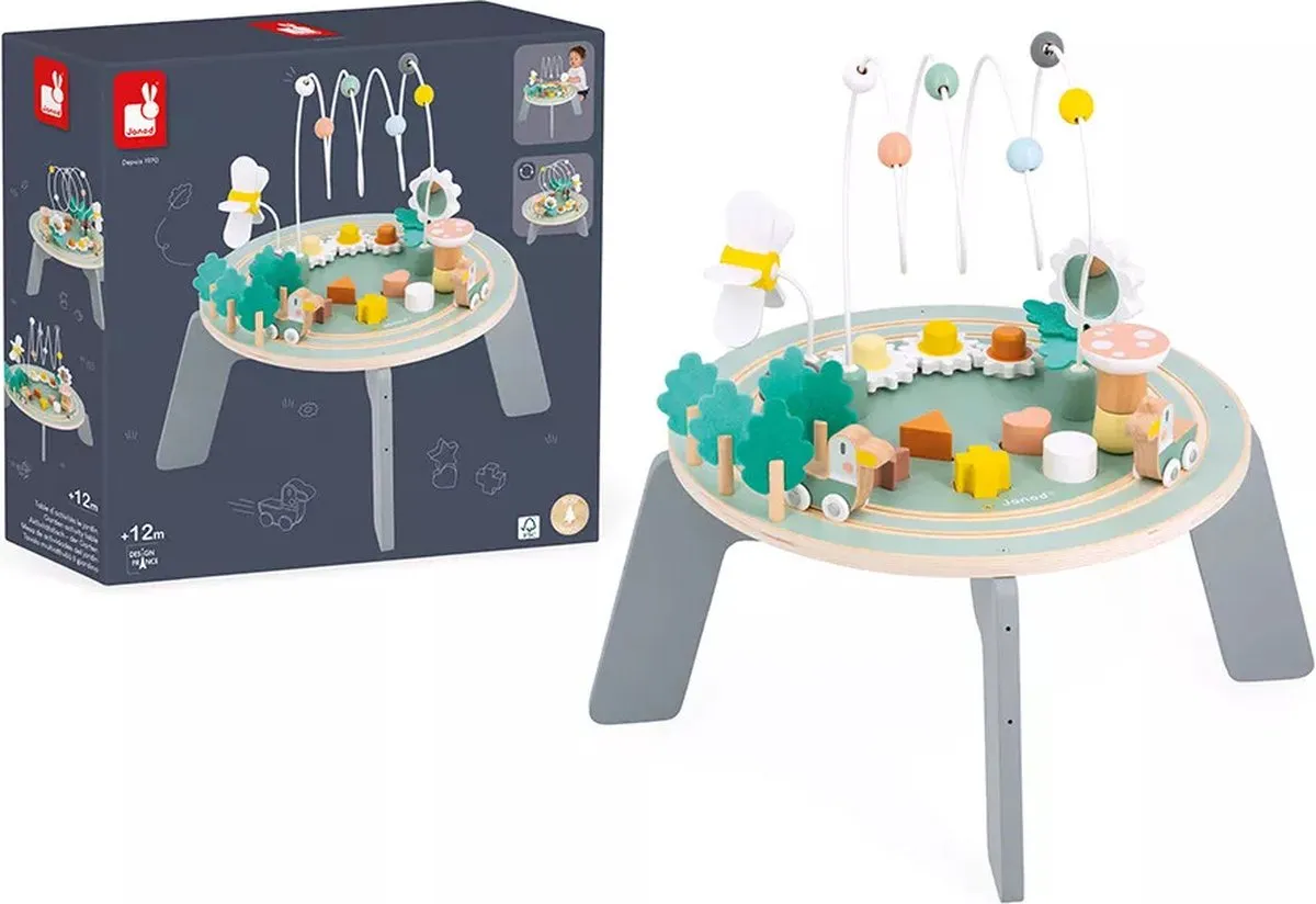 Janod Sweet Cocoon Activiteitentafel Tuin