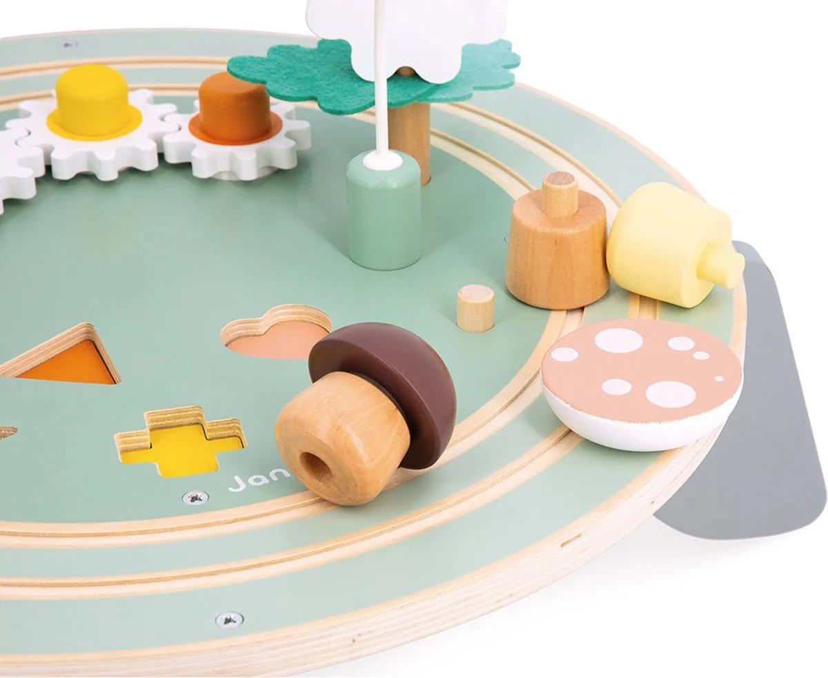 Janod Sweet Cocoon Activiteitentafel Tuin - Multicolor