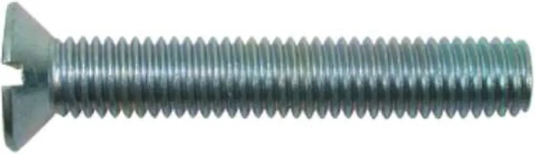 Deltafix Metaalschroeven M4x20mm - Verzinkt - Grijs