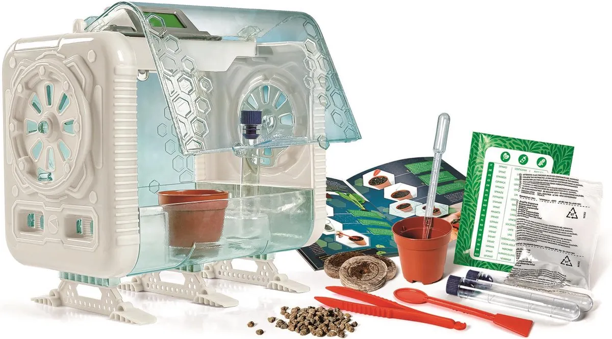 Clementoni Hi-Tech Kweekkas 5629 STEM Speelgoed - Multikleur