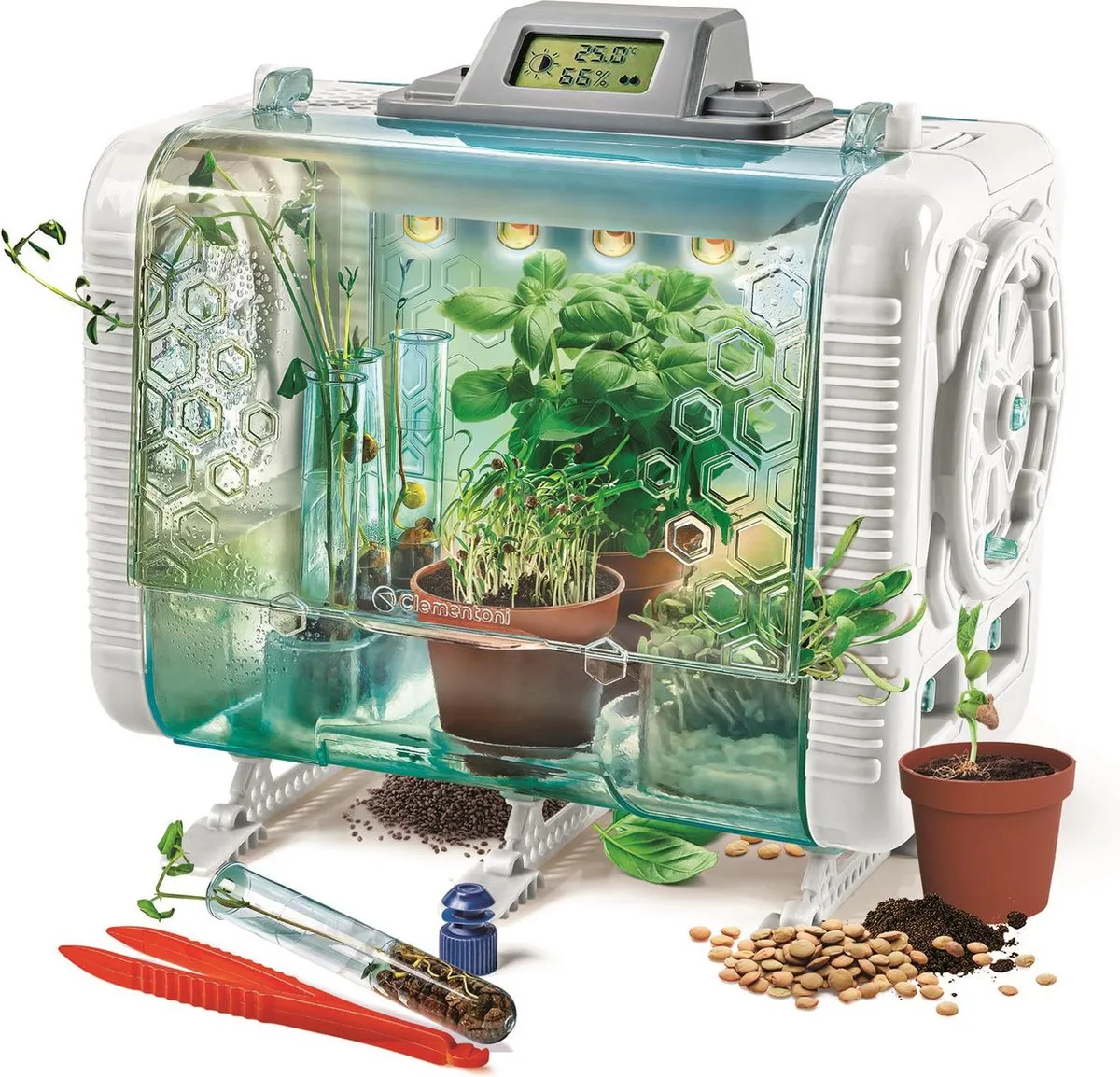 Clementoni Hi-Tech Kweekkas 5629 STEM Speelgoed - Multikleur