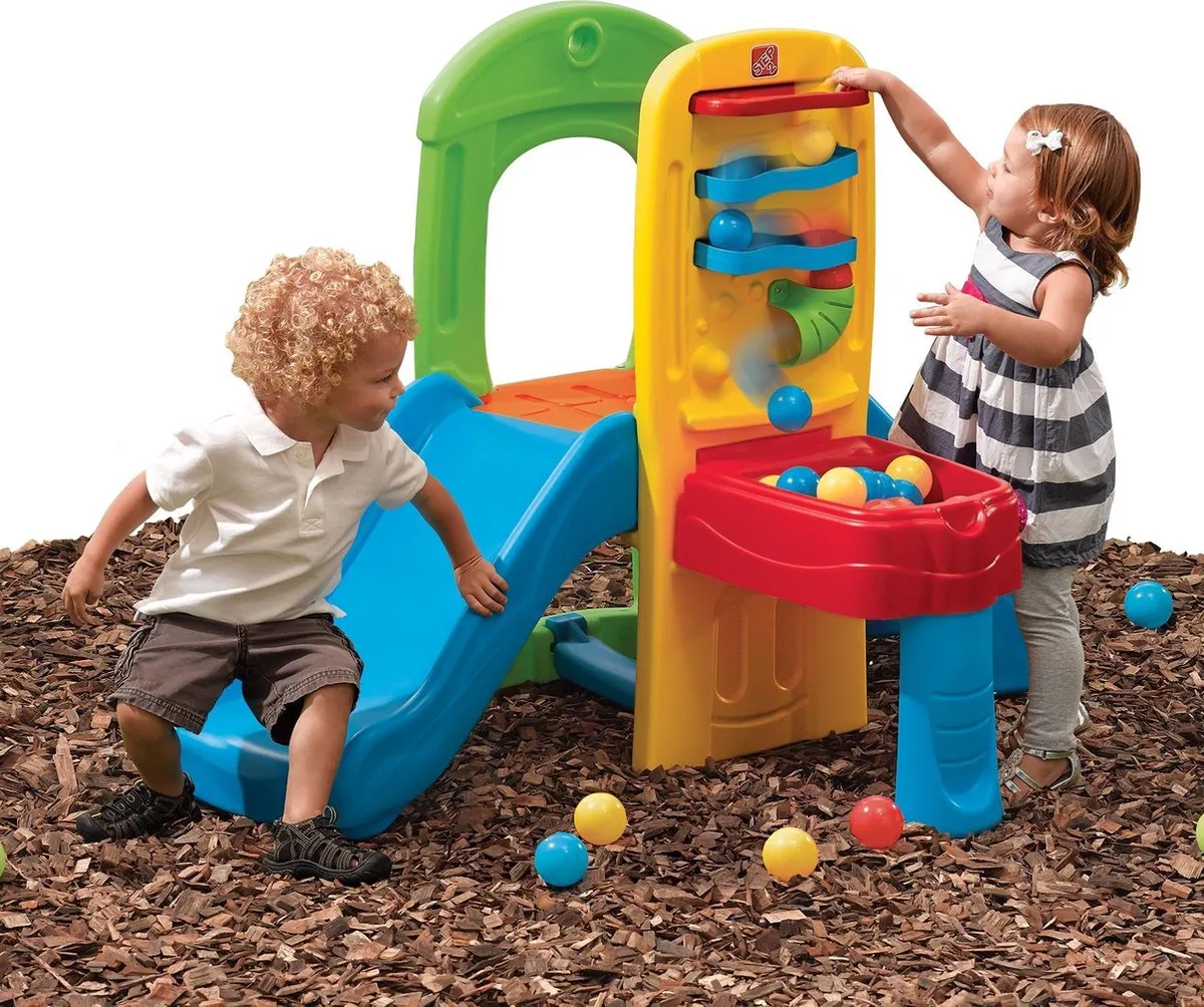 Step2 Play Ball Fun Climber Speeltoestel - Blauw/Geel/ Groen/Rood - afbeelding 6 van 6