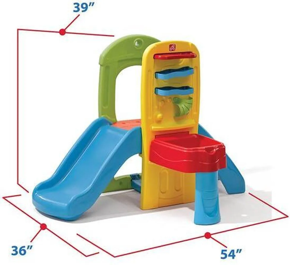 Step2 Play Ball Fun Climber Speeltoestel - Blauw/Geel/ Groen/Rood