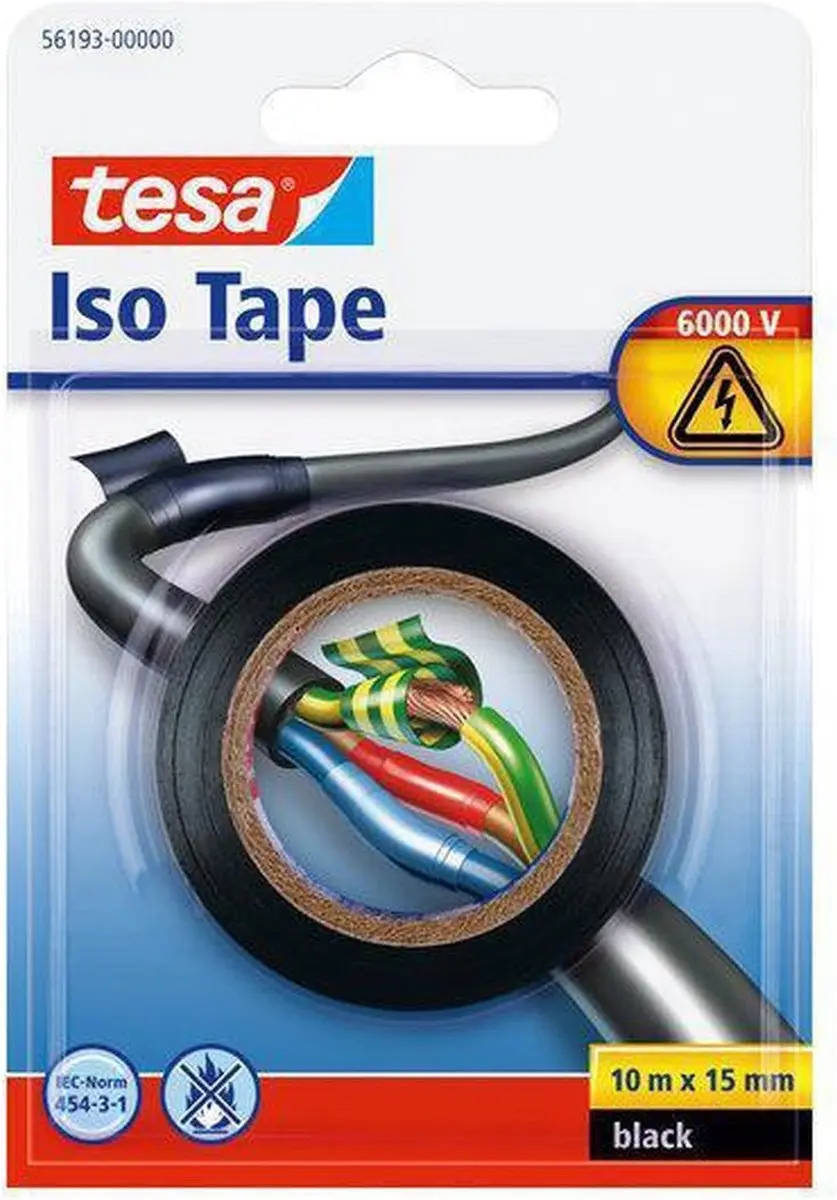 Tesa Isolatietape Zwart