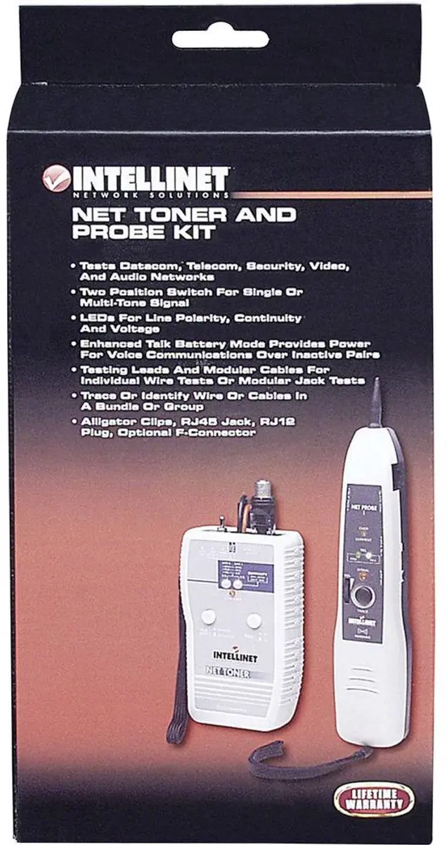 Intellinet Nettoner- en Probekit 515566 - Zilver