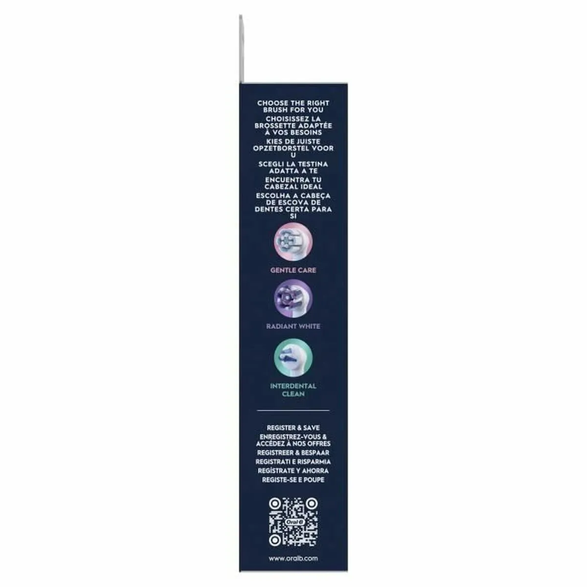 Oral-B iO Ultimate Clean Opzetborstels 8 Stuks - Wit