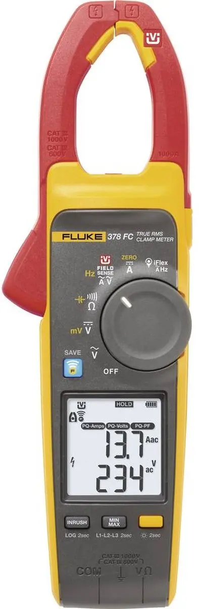 Fluke 378 FC/E Stroomtang