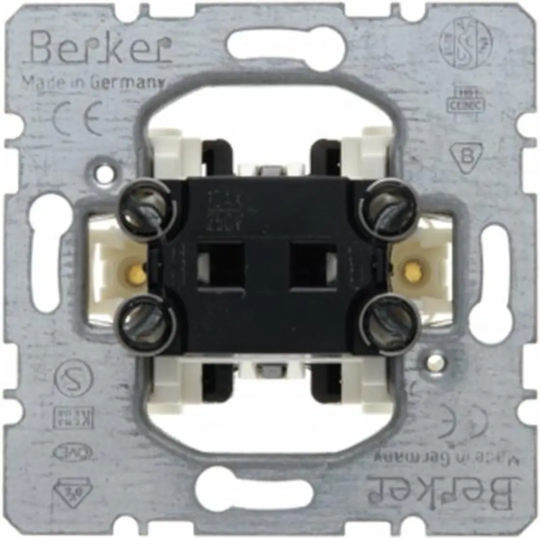 Hager Berker Schakelaar 3x7mm