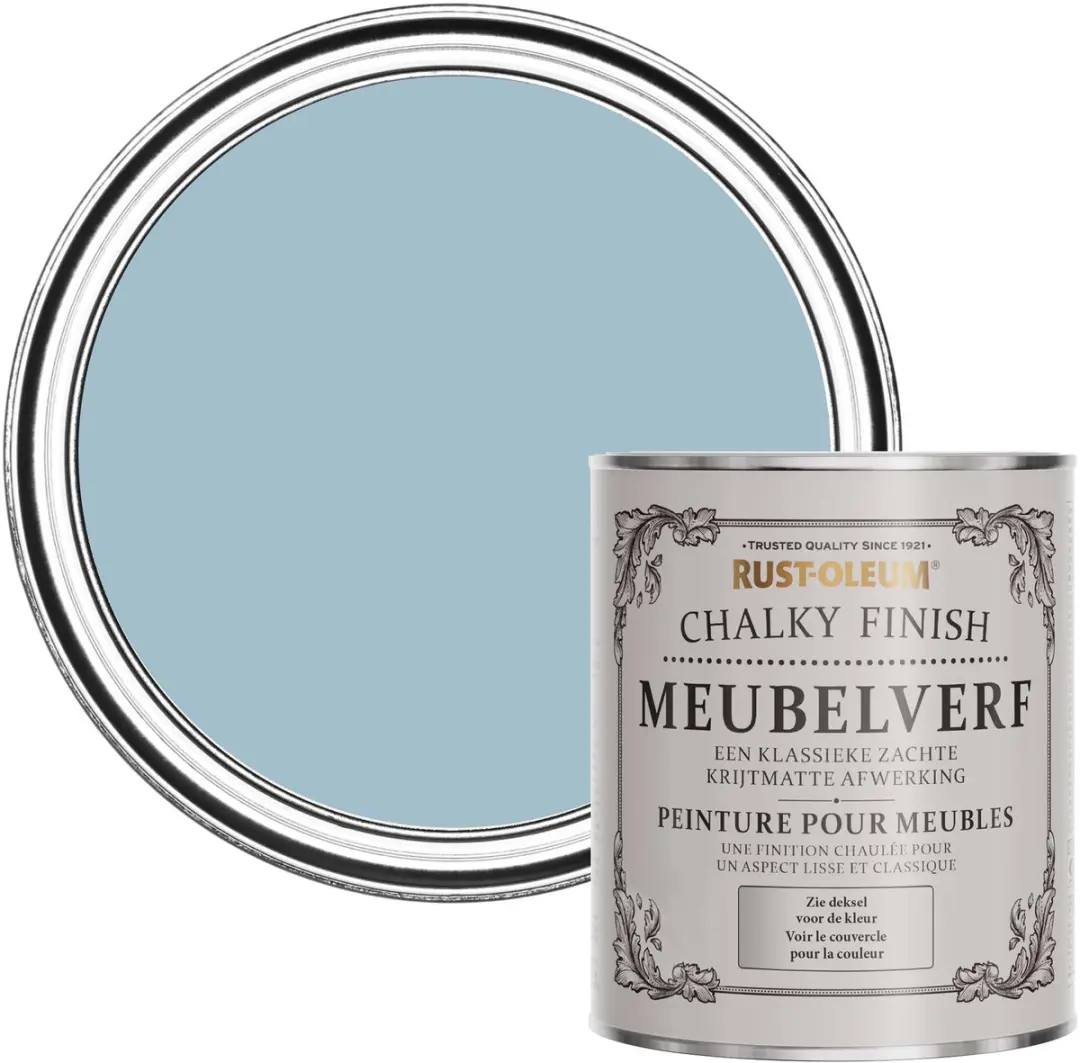 Rust-Oleum Chalky Meubelverf Schemerblauw 750ml