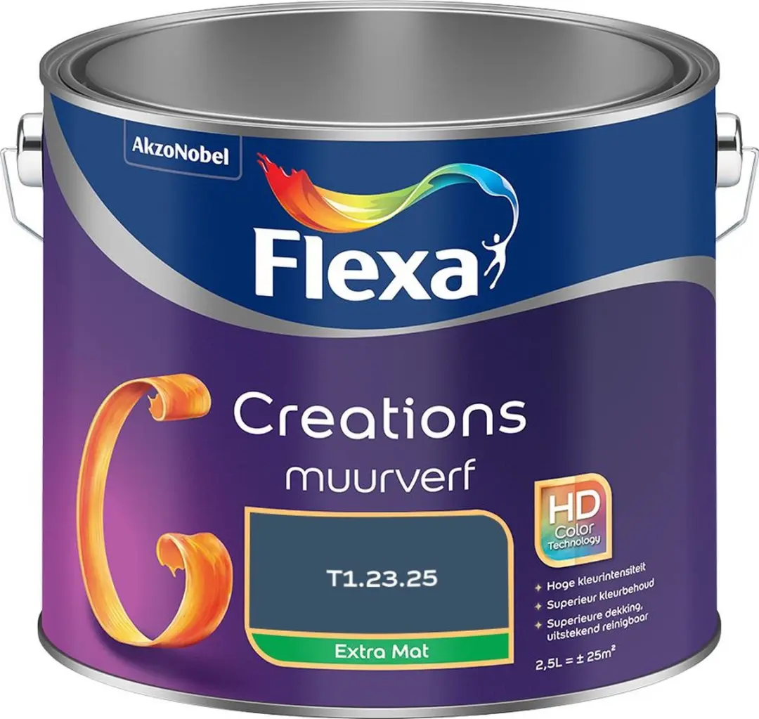 Flexa Creations Muurverf Extra Mat T1.23.25 - 2,5L