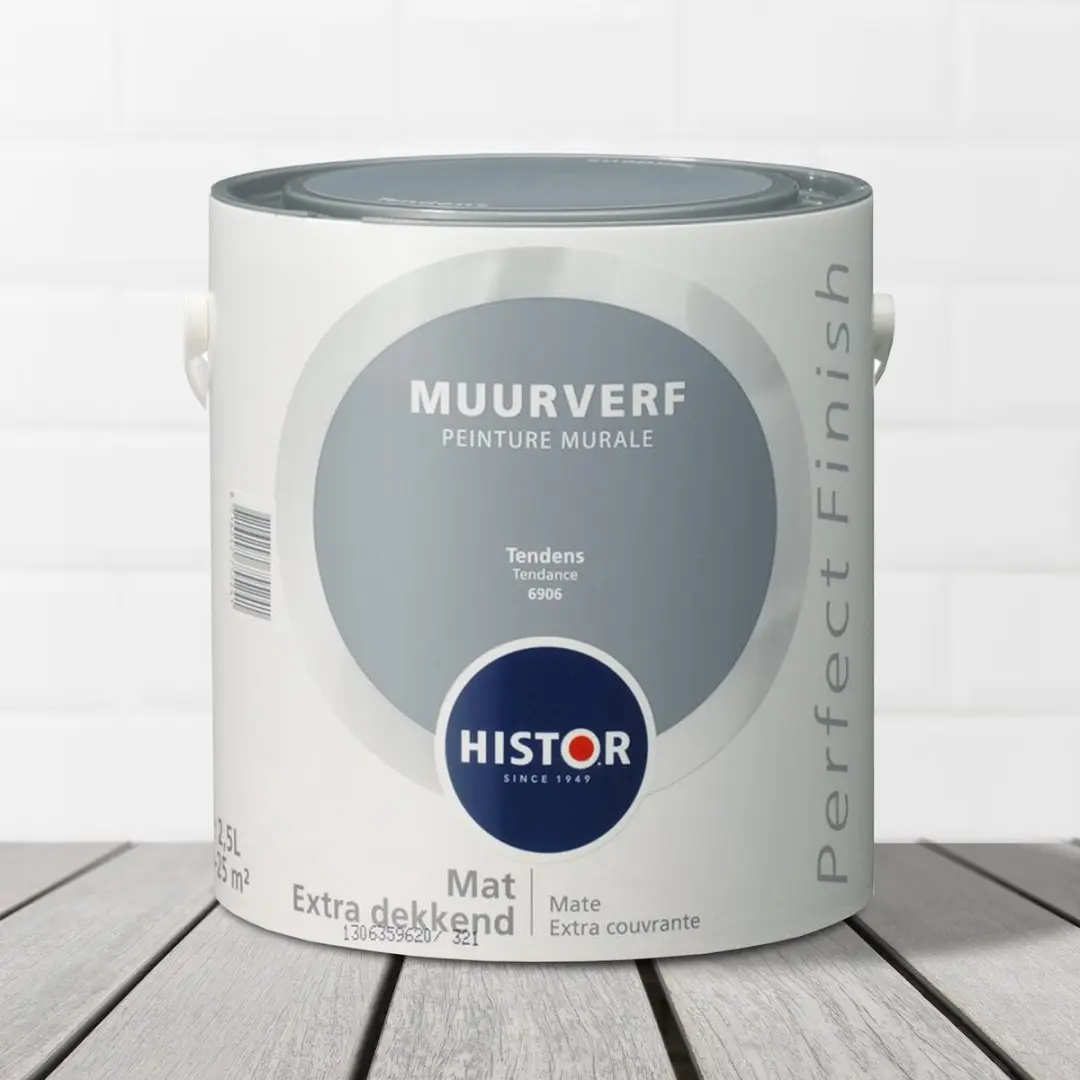 Histor Perfect Finish Muurverf Mat 2,5L - Tendens