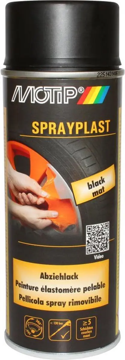 Motip Sprayplast 396519 Elastomere Bombe