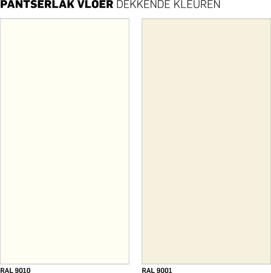 Rambo Pantserlak Vloer Zijdeglans RAL 9010 - 0.75L